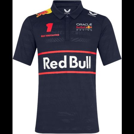 Castore Oracle Men’s Red Bull Racing F1 Team Driver Polo Shirt