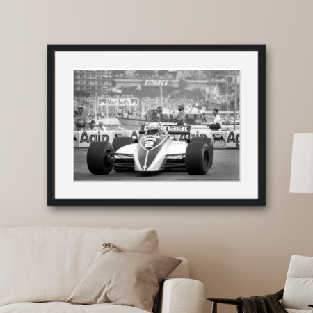 "Riccardo Patrese Brabham Bt49D" Miloš Cvetković, 1982. / 33