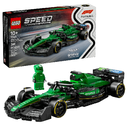 LEGO Aston Martin Aramco F1® AMR24 Race Car / bolid SPEED Champions #77245