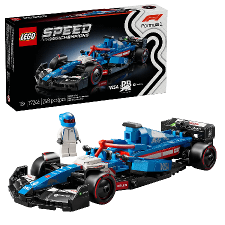 LEGO Visa Cash App RB VCARB 01 F1® Race Car / bolid SPEED Champions #77246