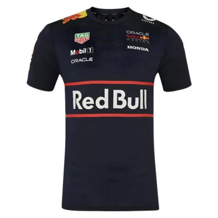 Oracle Red Bull Racing Mens Teamline Set Up T-Shirt - Night Sky