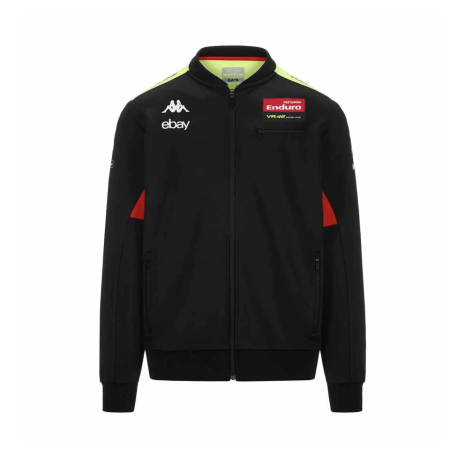 Black Men's Regular Fit Fleece Hoodie with Full Zip