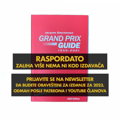 Grand Prix Guide 1950-2021 (2022 Edition), Jacques Deschenaux