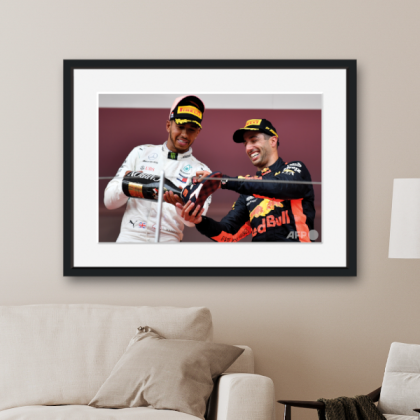 "Hamilton/Ricciardo Mercedes W09/Red Bull Rb14" Andrej Isaković, 2018. / 31