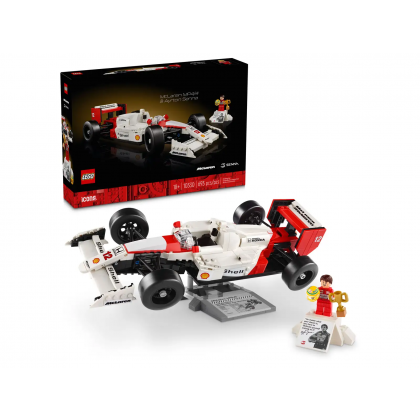 LEGO Icons F1 McLaren MP4/4 & Ayrton Senna bolid na sklapanje i figurica vozača #10330